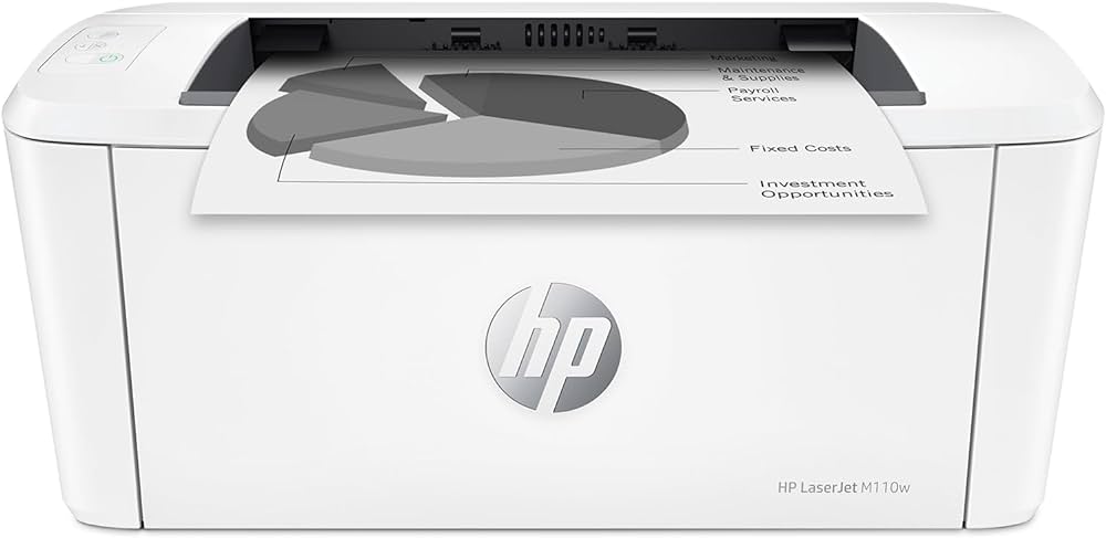 HP LaserJet M110w Wireless Black & White Printer (7MD66F)