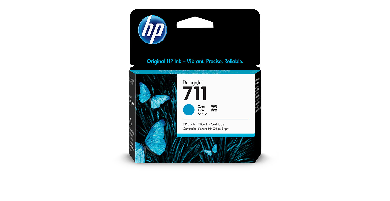 HP 711 29-ml DesignJet Ink Cartridge series  Magenta (CZ131A)/ Cyan (CZ130A)/ Yellow(CZ132A)