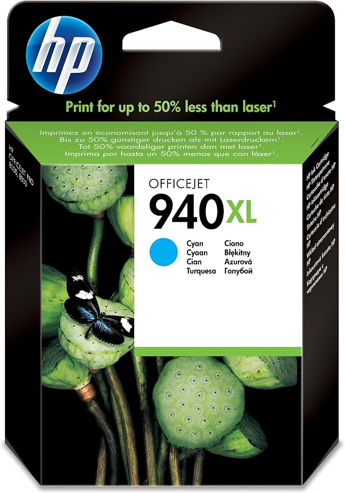HP 940XL High Yield Original Ink Cartridge ,CYAN(C4907AE) /MAGENTA(C4908AE)/YELLOW (C4909AE)