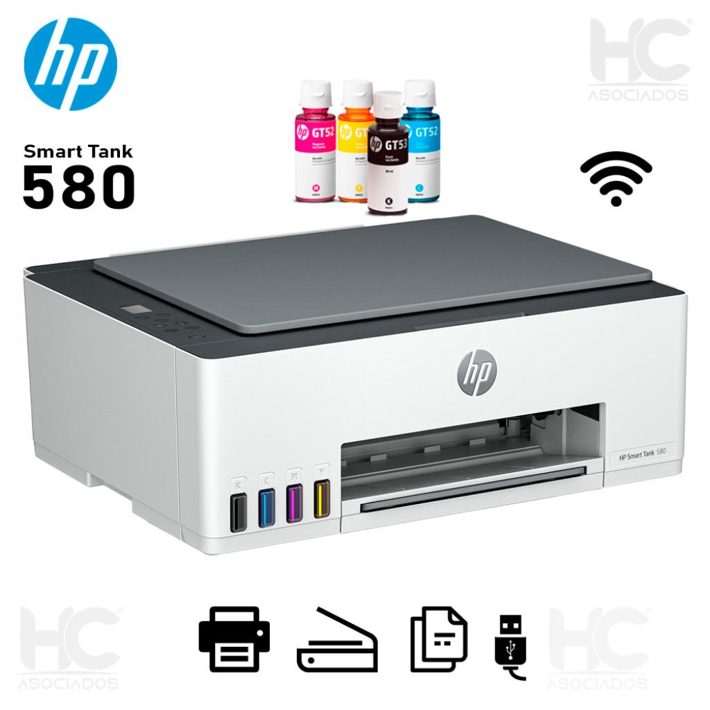 HP Smart Tank 580 All-in-One Printer (1F3Y2A)