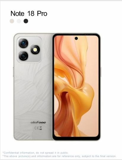 Ulefone Note 18 Pro Smartphone