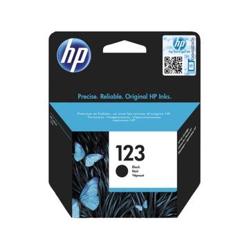 HP 123 Black Original Ink Cartridge (F6V17AE)